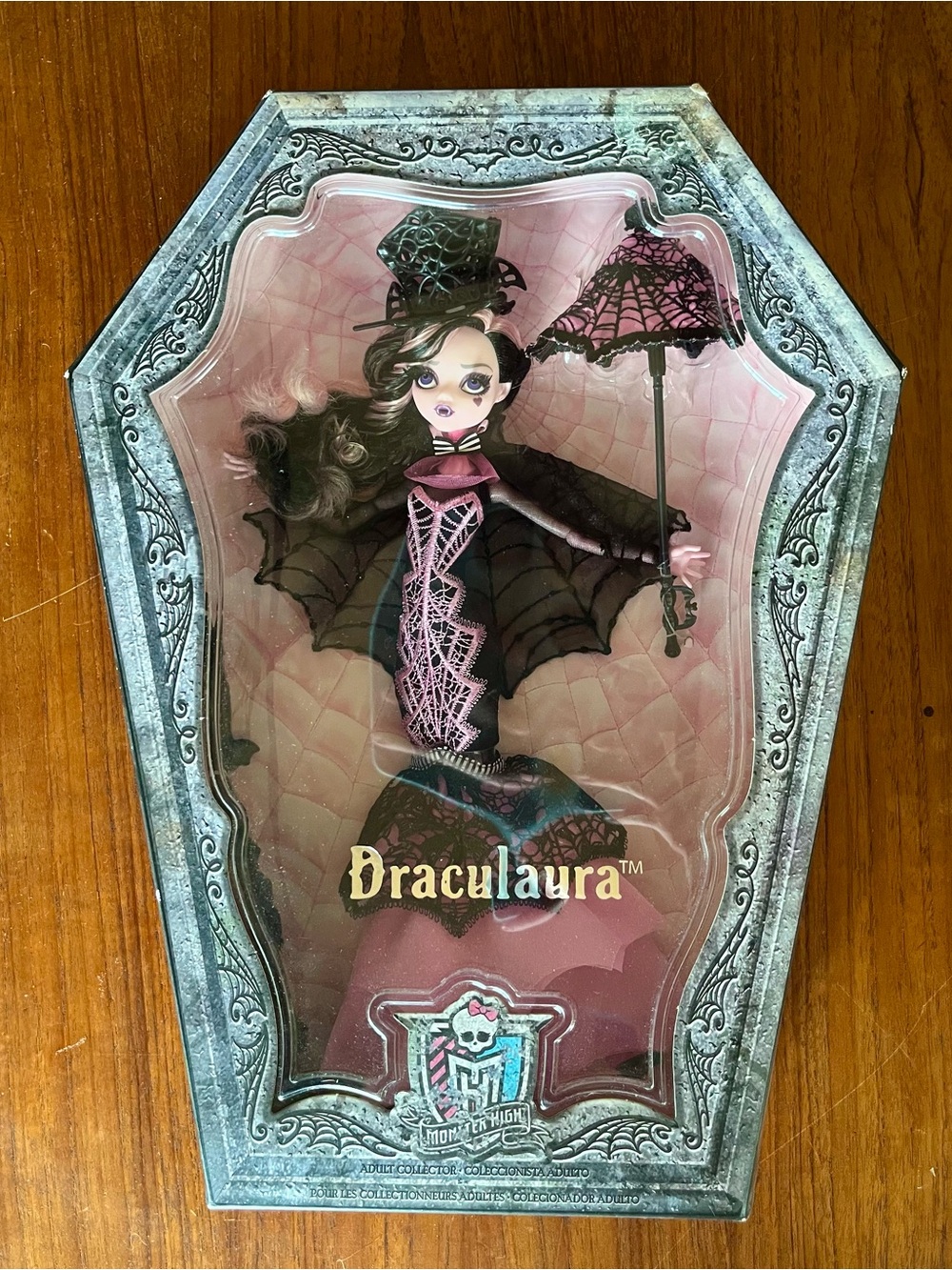 NWT NRFB Monster High Draculaura 2015 12” doll. RARE! Collector